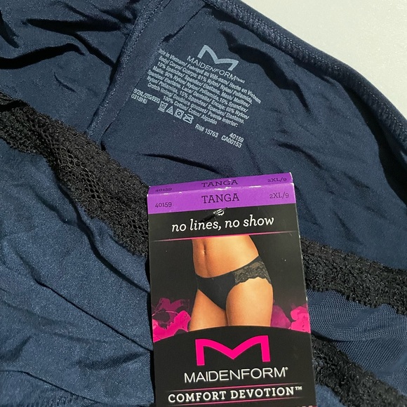 Maidenform Tanga Panties 2XL (9) - Picture 3 of 4